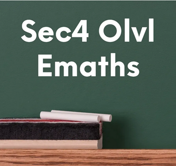 Sec4 Olvl Emaths